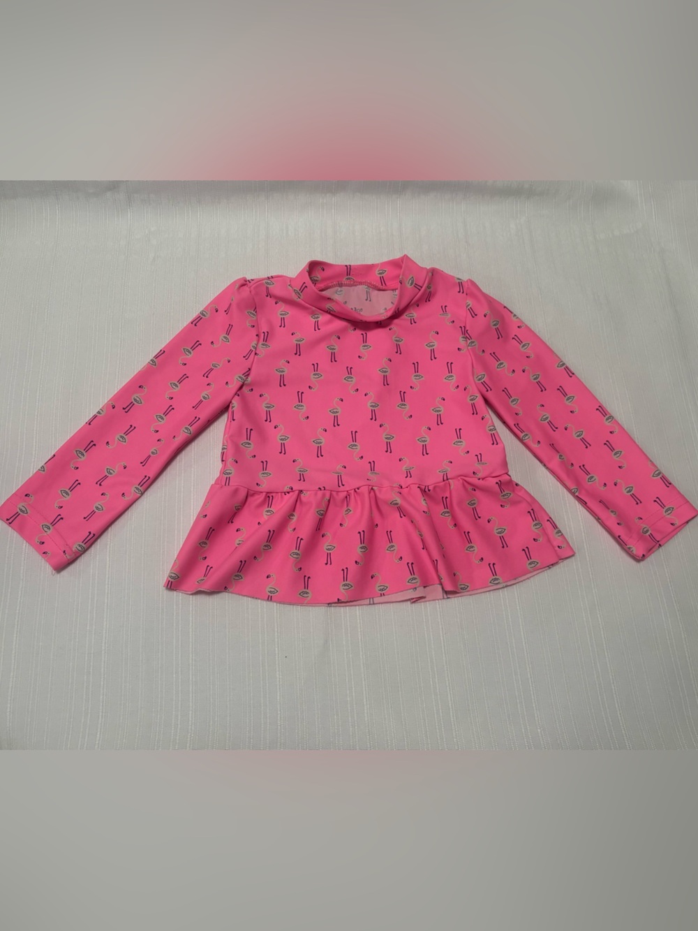 Carter’s 12M Pink Flamingo Swim Top Only